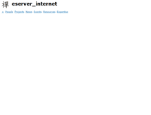Tablet Screenshot of internet.eserver.org