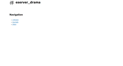 Desktop Screenshot of drama.eserver.org
