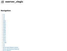 Tablet Screenshot of clogic.eserver.org