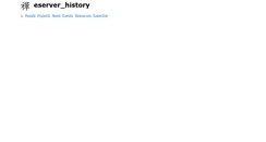 Desktop Screenshot of history.eserver.org